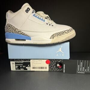 Size 8.5 - Nike Air Jordan 3 Retro UNC Men's Shoes